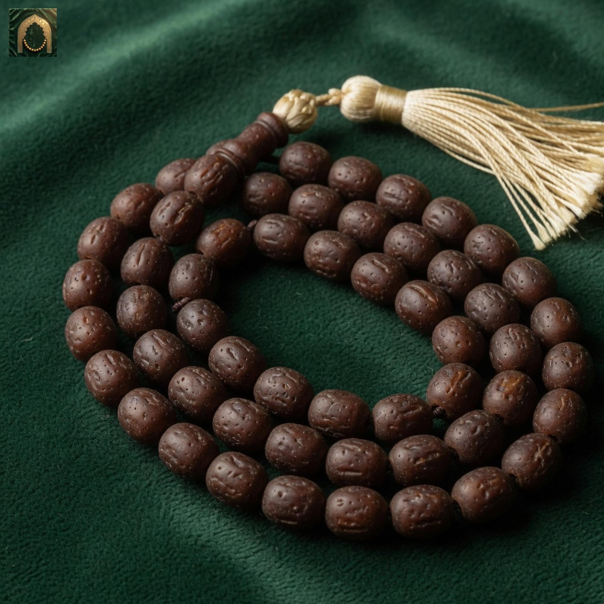 Al-Namazi Date Seed Tasbih (99 beads)