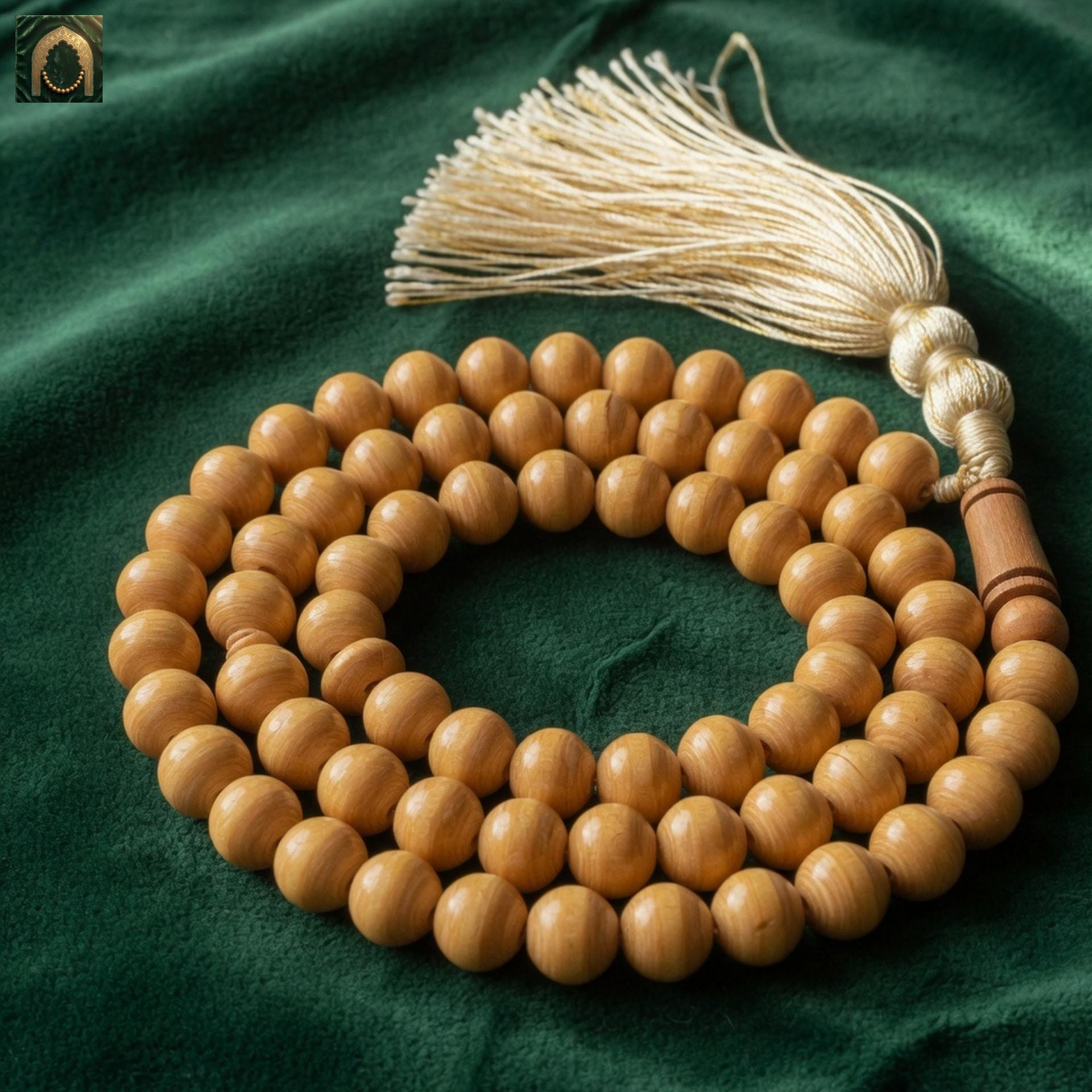 Al-Namazi Mysore Sandalwood Tasbih (99 beads)