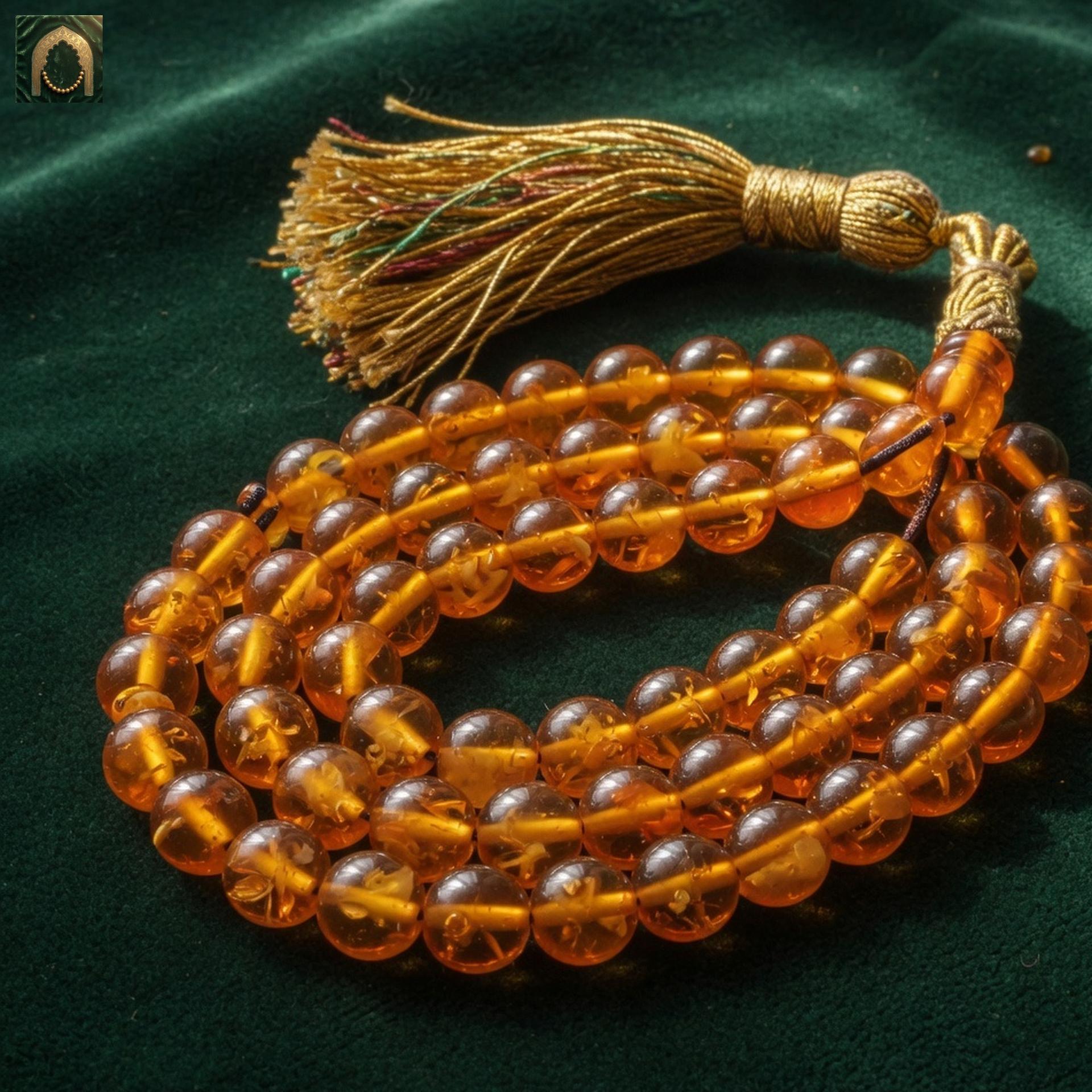 Al-Namazi Baltic Amber Tasbih (99 beads)