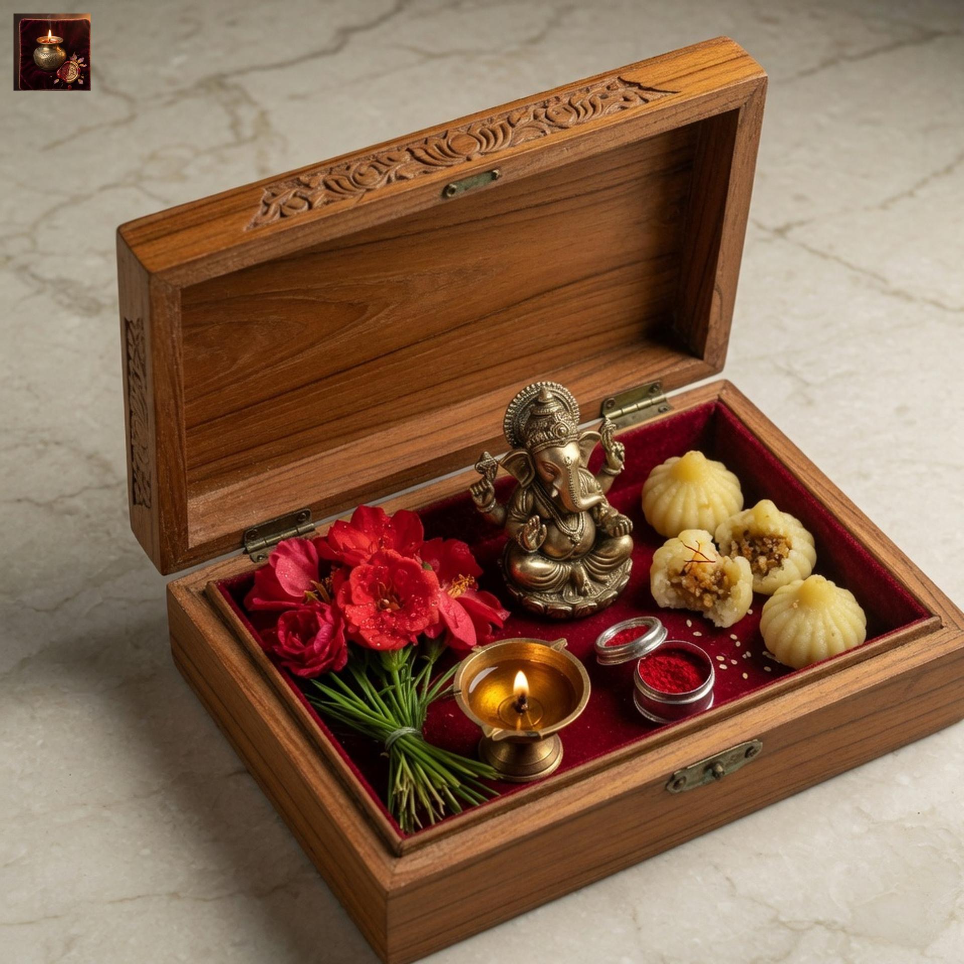 Tathaastu Ganesh Pooja Box