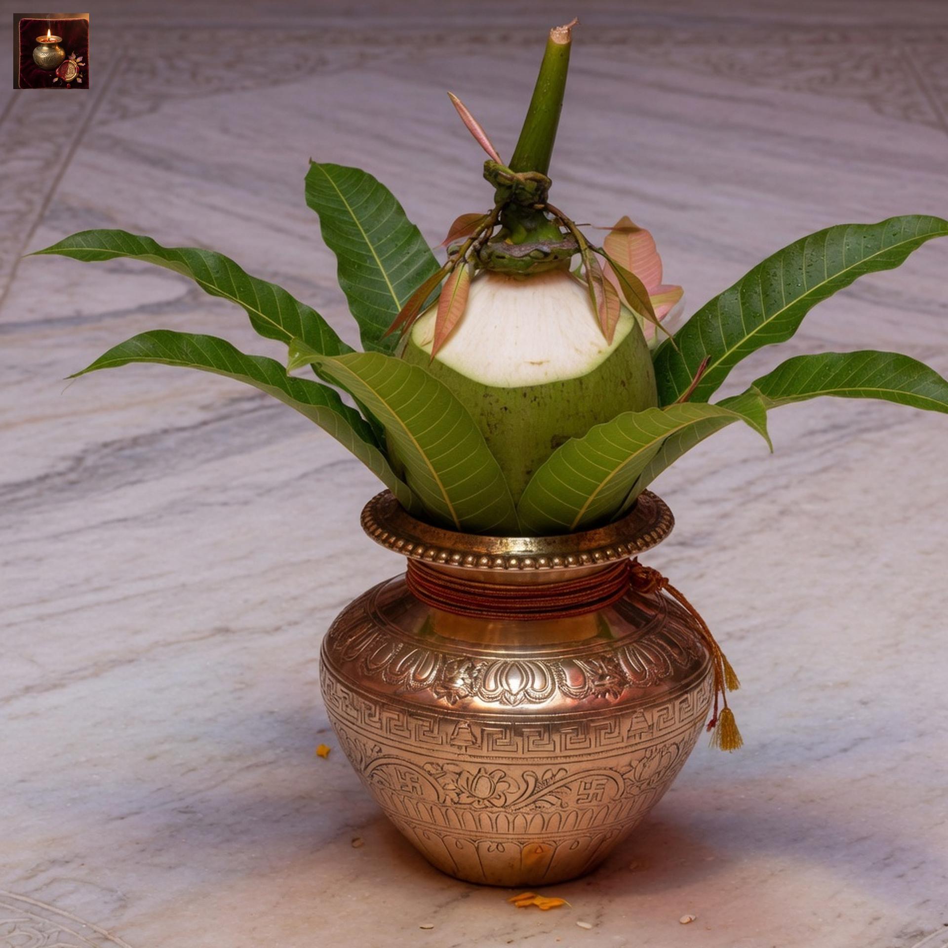 Tathaastu Brass Kalash
