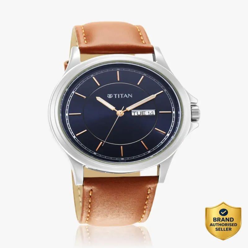Titan 1870SL02-DM399-IBD BOP 1870SL02-DM399-IBD BOP Analog Watch - For Men