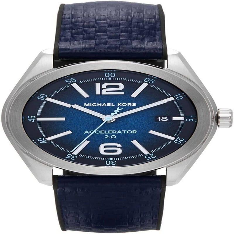 Men Accelerator 2.0 Textured Analogue Watch MK9174I-Blue