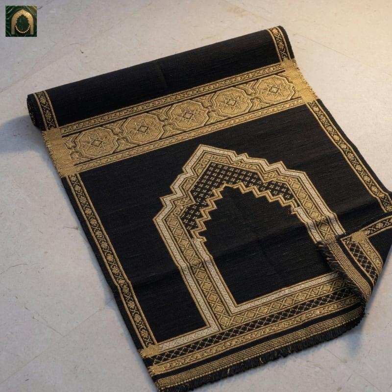 Al-Namazi Kiswa Noir Janamaz